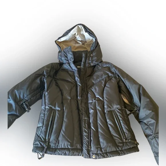 Black Precision Mountainwear Black Coat with Detachable Hood - Picture 3 of 15